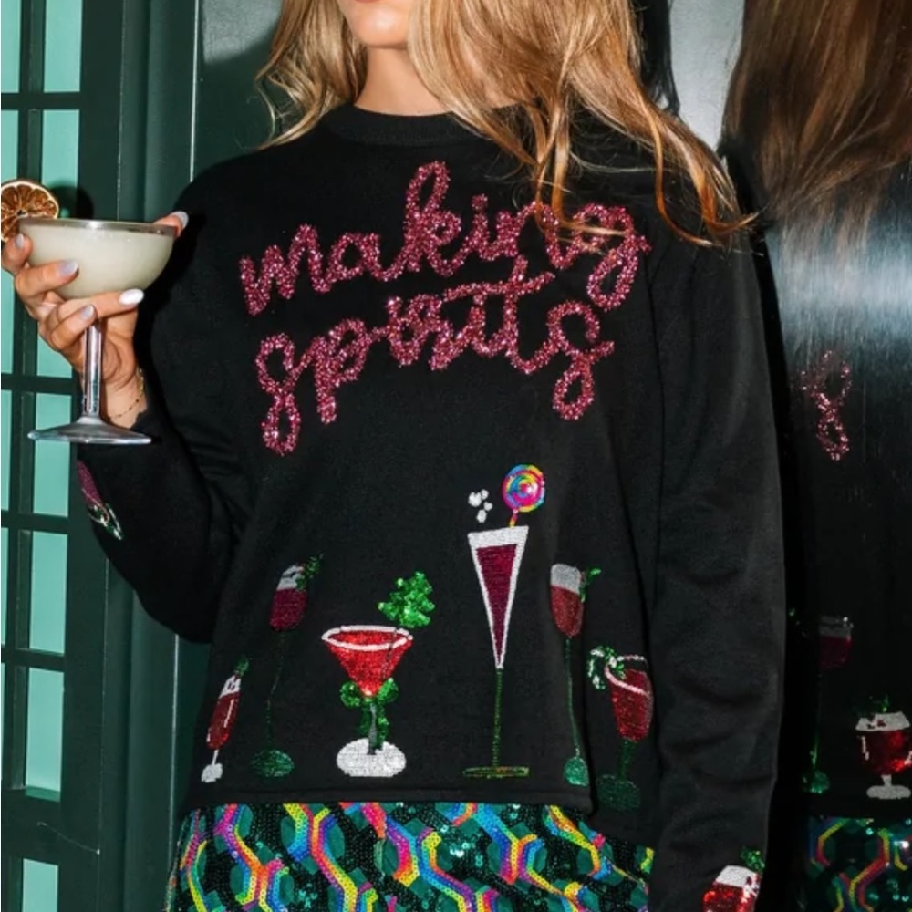 Making Spirits Sparkle Queen of Sparkles Sweater
